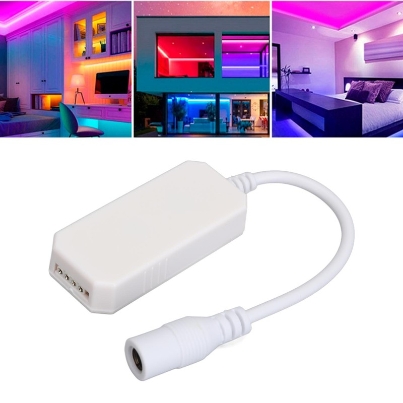 WiFi RGB Lights Controller Voice Command APP Easy Connection LED