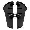Unbranded Defiance Non-Slip Front Floorboards Foot Peg Fit For Harley