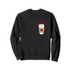 Autumn PSL Season Aesthetic Team Apple Crisp Macchiato Sweatshirt, black
