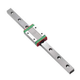 CHUANGNENG MGN9H 200mm Linear Rail Guide Mini Linear Sliding Guideway with Linear Bearing Sliding Block for for DIY CNC Routers Lathes Mills Automated Machines