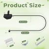 TOSRWGLL 49447 Control Cable Replacement For Agri-Fab Spreader 45-0315,45-03151,45-0460,45-0388,45-03881,45-03882-KD,45-0409,Spreaders Cable