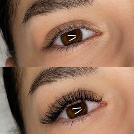 Classic Eyelash Extensions 9mm (0.15-D) Femme de Caractère