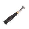 Leather Creaser 0.5mm Regulable Screw Ebony Handle Arc Design Stainless