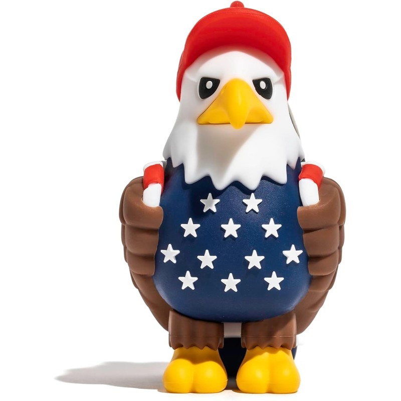 Eagle Golf Tee Holder Tea Case with 8 Tees, Funny