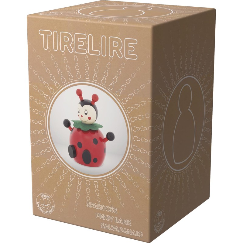 Ulysse Ladybug Moneybox