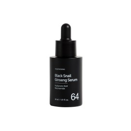 TOSOWOONG Black Snail Ginseng Serum, Ginseng 640,430ppm, Snail Mucin, Hydrating Facial Moisturizer, Acne Scar Remover, Self Care, Glow Skin Under Makeup, Korean Skin Care, 30ml, 1.01 fl. oz.