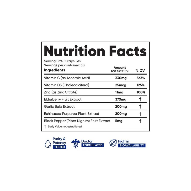 Immuneti Defensa Inmunológica 6-en-1 Vitaminas Y Hierbas N/a