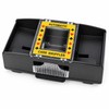 Automatic 2-Deck Card Shuffler, Battery Operated Electric Playing Card Shuffle