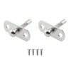 HJGarden 2pcs Automatic Spring Latch Door Bolt Lift Adjustment Fixed