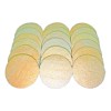 Jins-hung 18 Paquete Natural Esponja Exfoliante Face Pads - Facial