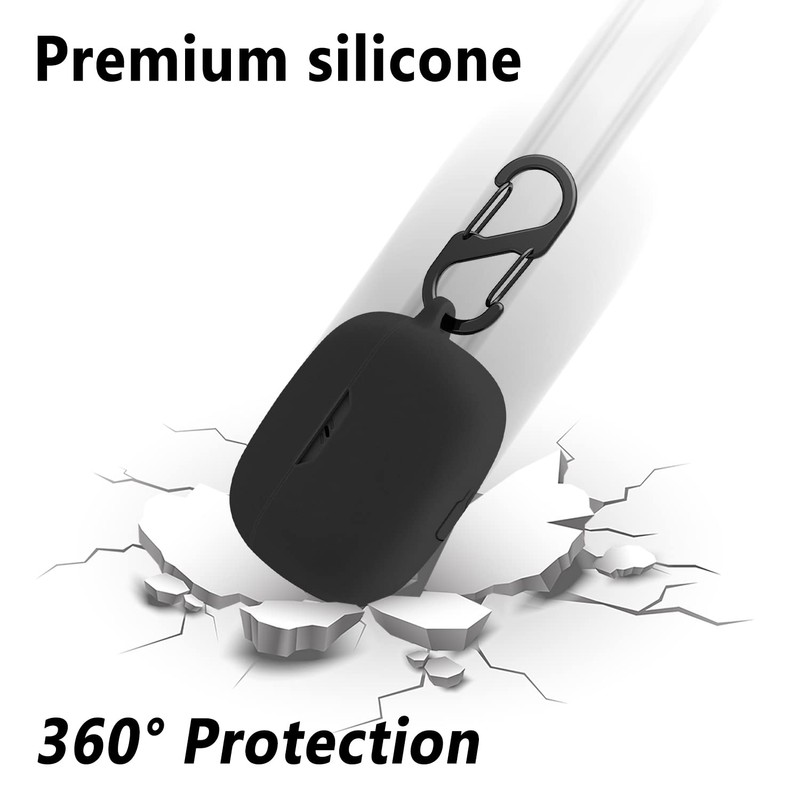 Geiomoo Silicone Case for JBL Vibe Beam, Protective Cover with