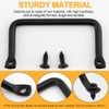 QWLWBU 4 Pcs Serving Tray Handles,Cutting Board Cabinet Hardware Handle