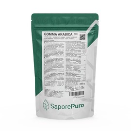 Saporepuro Arabic Gum Powder 250 g Arabic Gum Powder