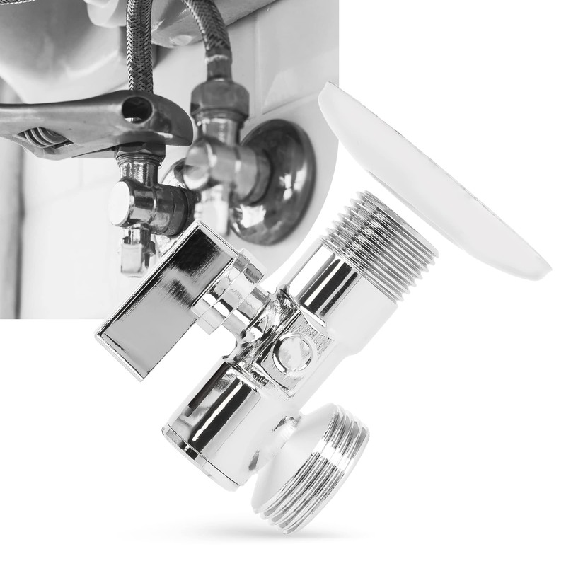 Angle Valve with Filter 1/2 Inch Male x 3/4 Inch