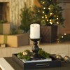 Luminara Wax Drip Flameless LED Candle, White 3" x 4.5",