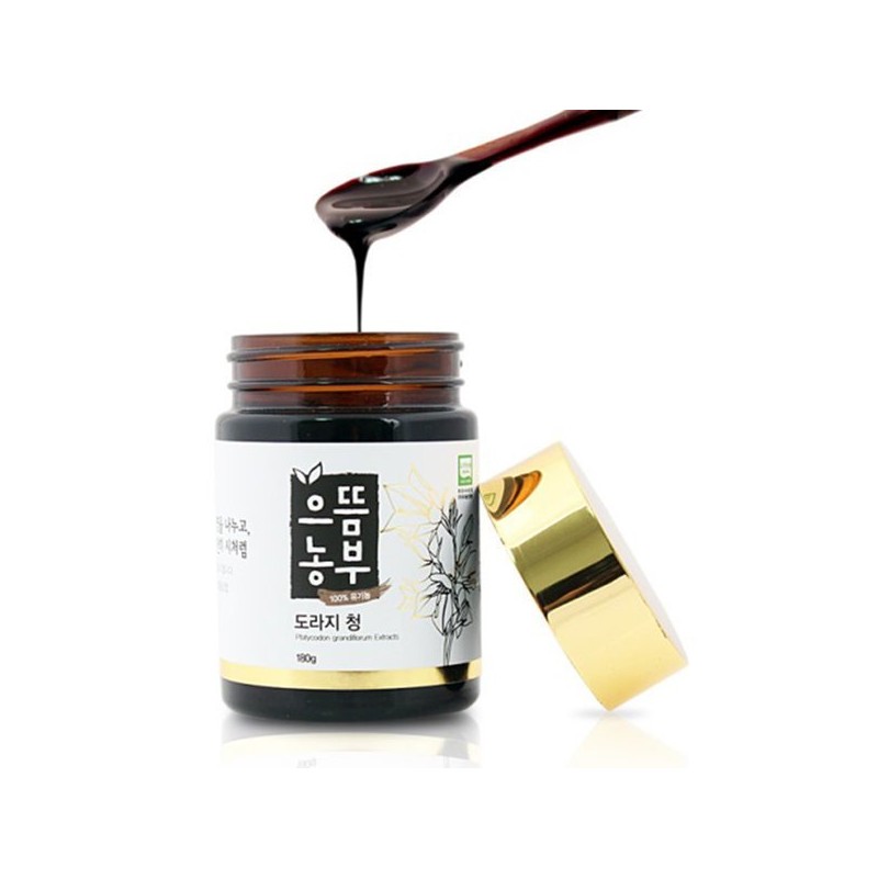 유기농 약 도라지 배 청 진액 즙 생강 차 먹는법