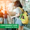 ORGA ECO-FRIENDLY Umbrella Windproof Double Vented Travel Umbrella with Teflon