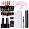 Nail Extension Gel Set Nail Enhancement Extension Kit with Nail
