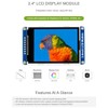 Waveshare 2.4 inch LCD, Compatible with Raspberry Pi 4B/3B+/3A+/3B/2B/1B+/1A+/Zero 2