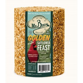 Mr. Bird Golden Safflower Cylinder Large Seed Cylinder 62 oz.