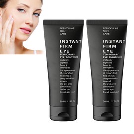 (2PCS) Instant Eye Tightener, Eye Cream for Dark Circles Puffy Eyes, Eye Cream Anti Aging, Anti Wrinkle Eye Cream, for Fade Fine Lines and Reduce Puffiness, Eye Cream for All Skin Types