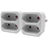 revolt Double Plugs: Set of 8 Socket Adapters to 2-Way