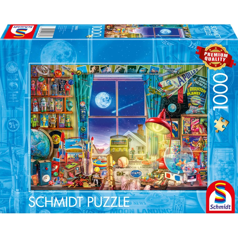 Schmidt Spiele 58882 To the Moon 1000 Piece Puzzle
