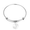 Detailed AA & NA Anonymous Dual Charm Bracelet 12 Steps