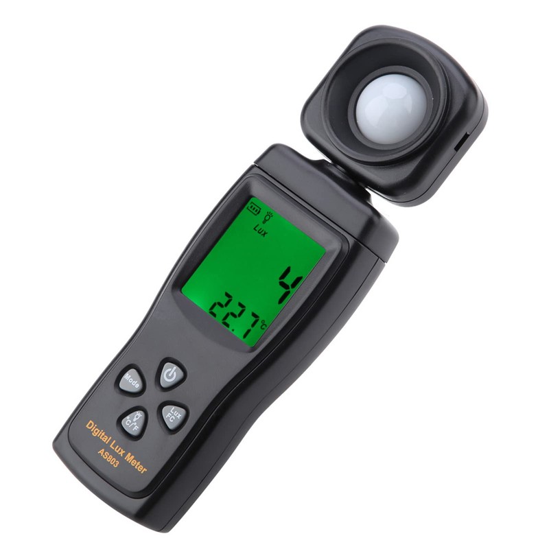 Digital Luxmeters Illuminance Light Meter Luminometers Lux Light Meter ‑10~60℃