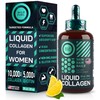 WILD FUEL Liquid Collagen Peptides with Biotin Vitamins for Hair