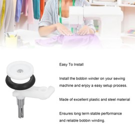 Sewing Machine Bobbin Winder, Multifunctional High Efficiency Bobbin Slot Thread Winding Device for Home Sewing Machine Assembly