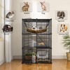 YITAHOME Cat Cage Indoor Cat Enclosures DIY Cat Playpen Metal