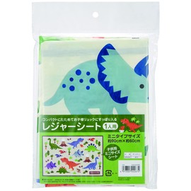 Skater VS1-A Leisure Sheet, S, Dinosaurus, 23.6 x 35.4 inches (60 x 90 cm)