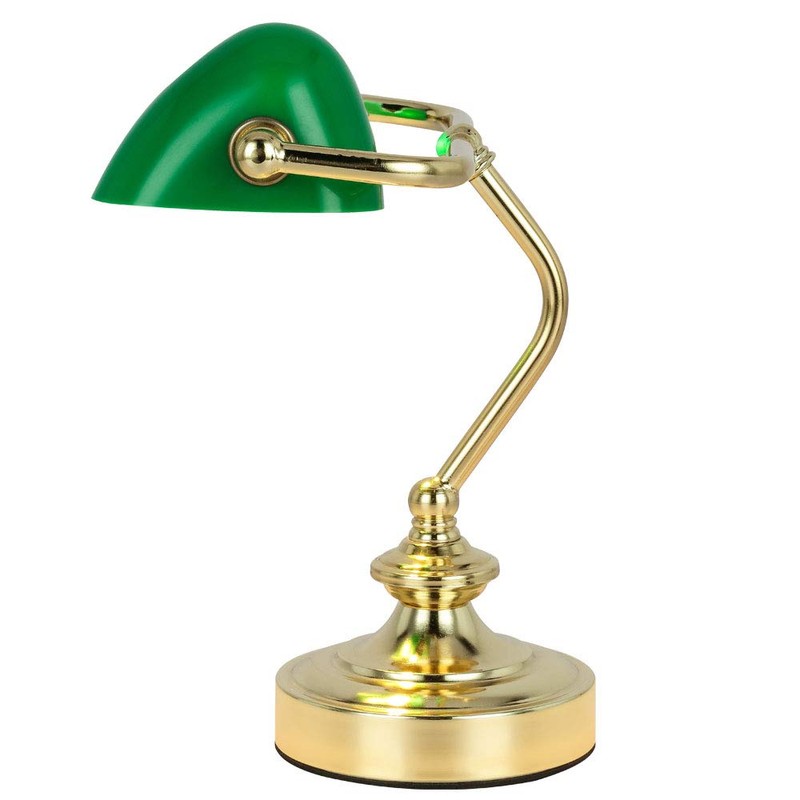 Globo Retro Table Reading Light Banker Lamp Work Room Spotlight