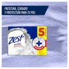 Jabón Zest Neutro Micelar Antibacterial 5 x 90 g