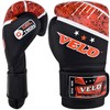 VELO Boxing Gloves Leather Muay Thai Training Punching Bag Mitts