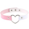 3PCS/Set Heart Leather Collar Neck B-ütt an-âl Pl-ùg T-ö-ys &