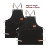 Delantal De Cocina Ajustable Y Multifuncional, 2 Piezas