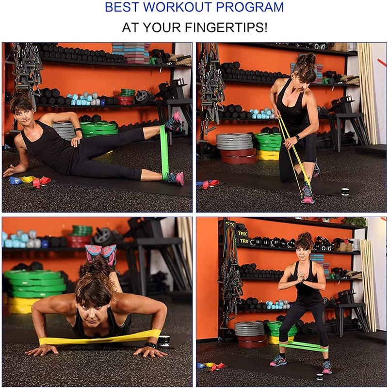 Resistance Bands, AGM Exercise Loop Band, Exercise Bands for Legs