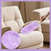 12 PCS Purple Duster Refills, Extendable Microfiber Duster with 1