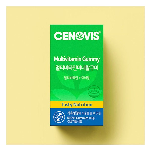 Cenovis Multivitamin Mineral Gummies (60 gummies/60 days worth) / 세노비스  멀티비타민미네랄 구미 (60구미/60일분)