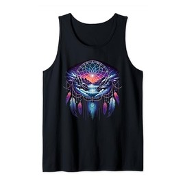 Surreal Dream Catcher Bohemian Spiritual festival fashion Tank Top