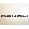 GMC 3pc Gloss Black DENALI Emblems Letter Sierra 1500 2500hd