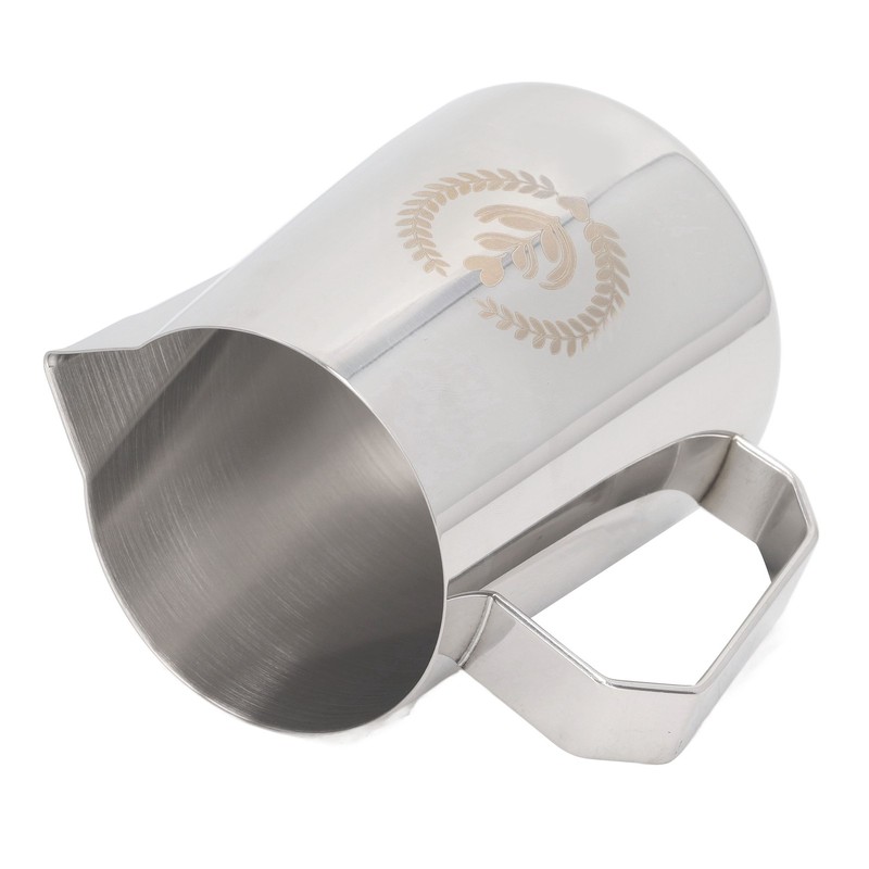 Milk Frothing Pitcher Stainless Steel Frother Jug Mixing Cup Pot