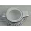 Porcelain Teapot 500ml Kettle with Removable Stainless Steel Infuser (Flower)