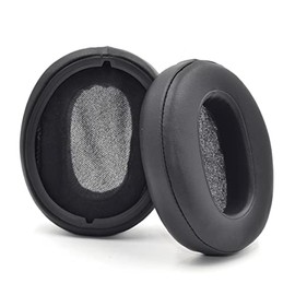 WH-XB900N Earpads Replacement Ear Pads Protein Leather Ear Cushion Cover Compatible with Sony WHXB900N WH-XB900N/B WH-XB900N Noise Cancelling Headphones (Black)