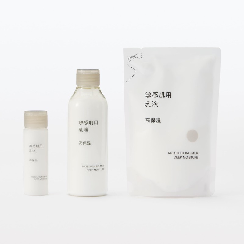 Muji 83435066 High Moisturizing Sensitive Skin Lotion (Refill) 6.1 fl