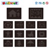 MAGBLOCK Magnetic Drawing Board Kids Writing Pad with Magnet Pen,