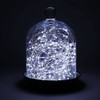 BXROIU 2 x20LEDs Fairy Lights Battery Operated, Silver Wire 2