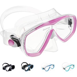 Cressi Estrella - Mask Estrella, Transparent/Pink, One Size, Unisex Adult